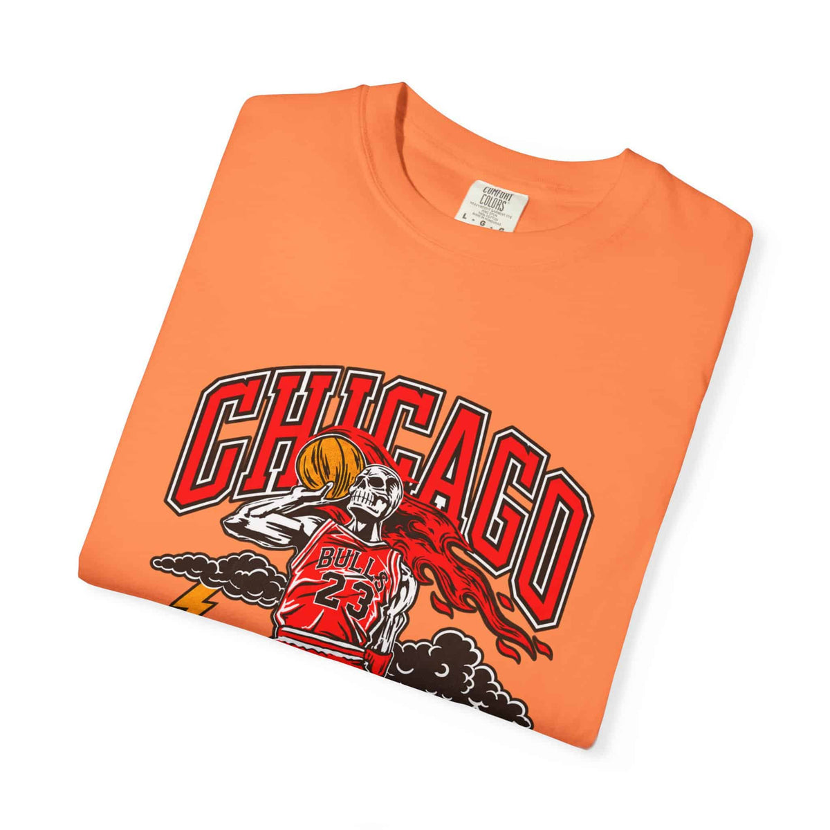 Graphic Print  Unisex Garment-Dyed T-shirt - POD0038 image 6