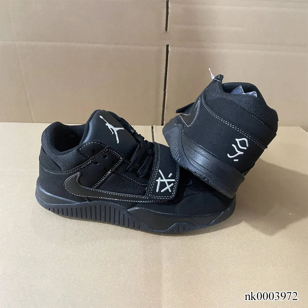 Travis Scott x Jumpman Jack All Black Shoes Sneakers - nk0003972 image 4