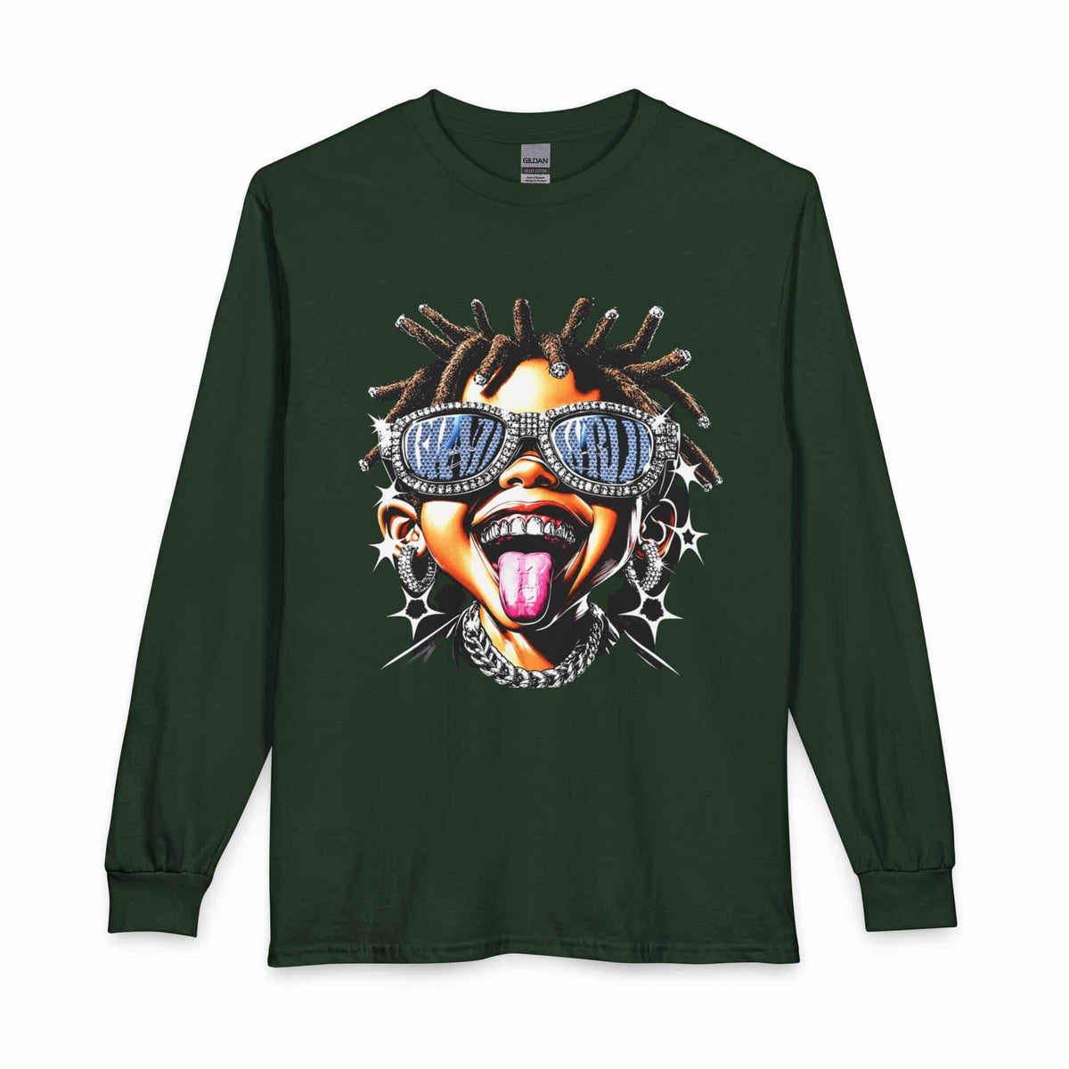Diamond Drip Long Sleeve T-Shirt image 28