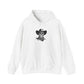 Outlaw Skull Hooded Sweatshirt - S, White image