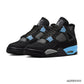 AJ 4 Black UNC Shoes Sneakers - nk0004444 image 2