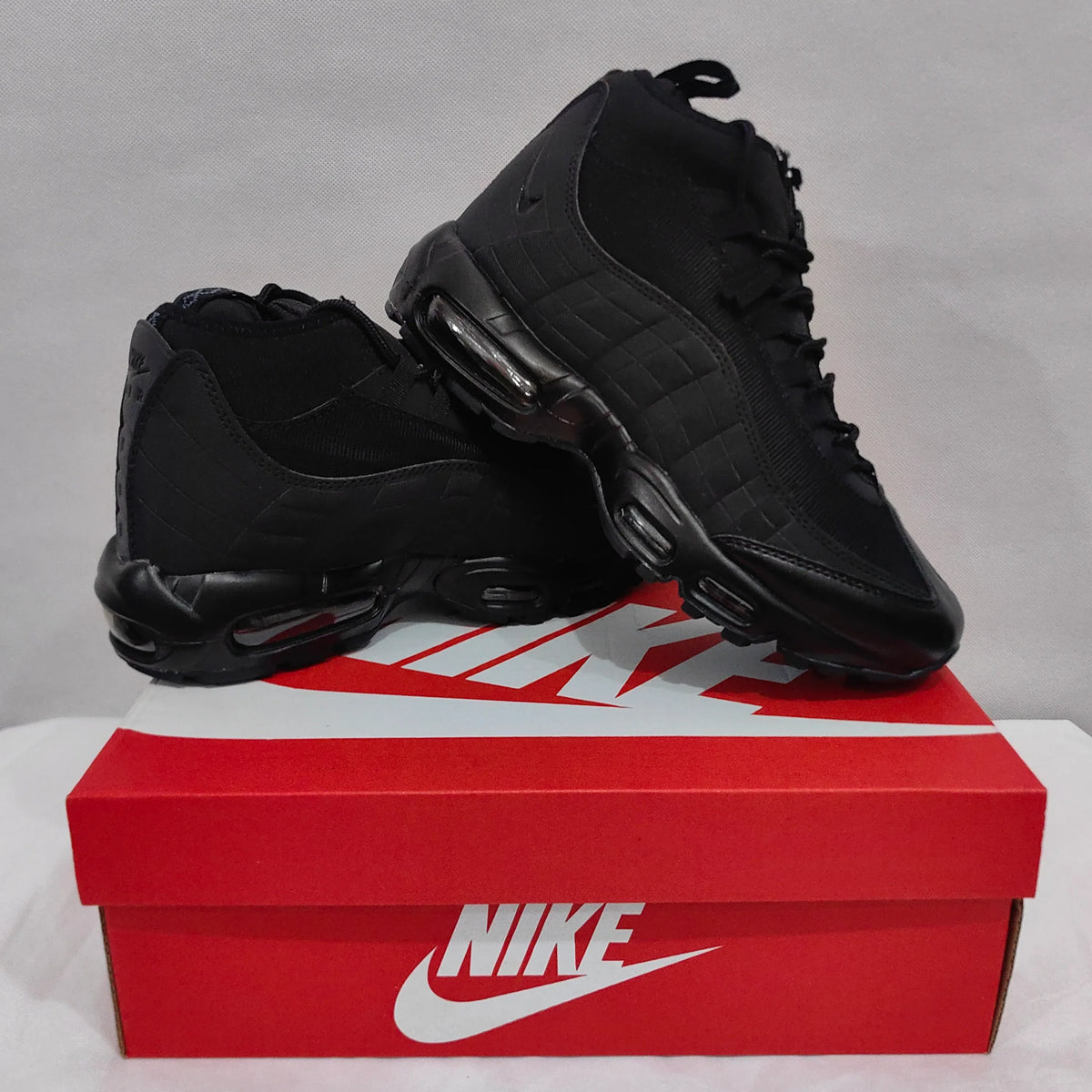 AM 95 Sneakerboot Black Shoes Sneakers - nk0005018 image 11