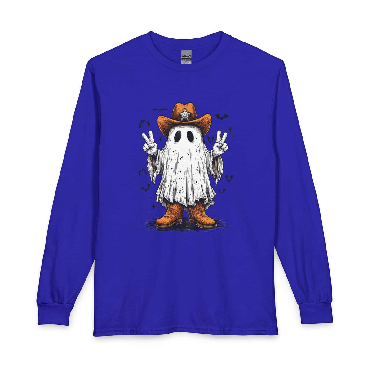 Howdy Ghost Long Sleeve T-Shirt image