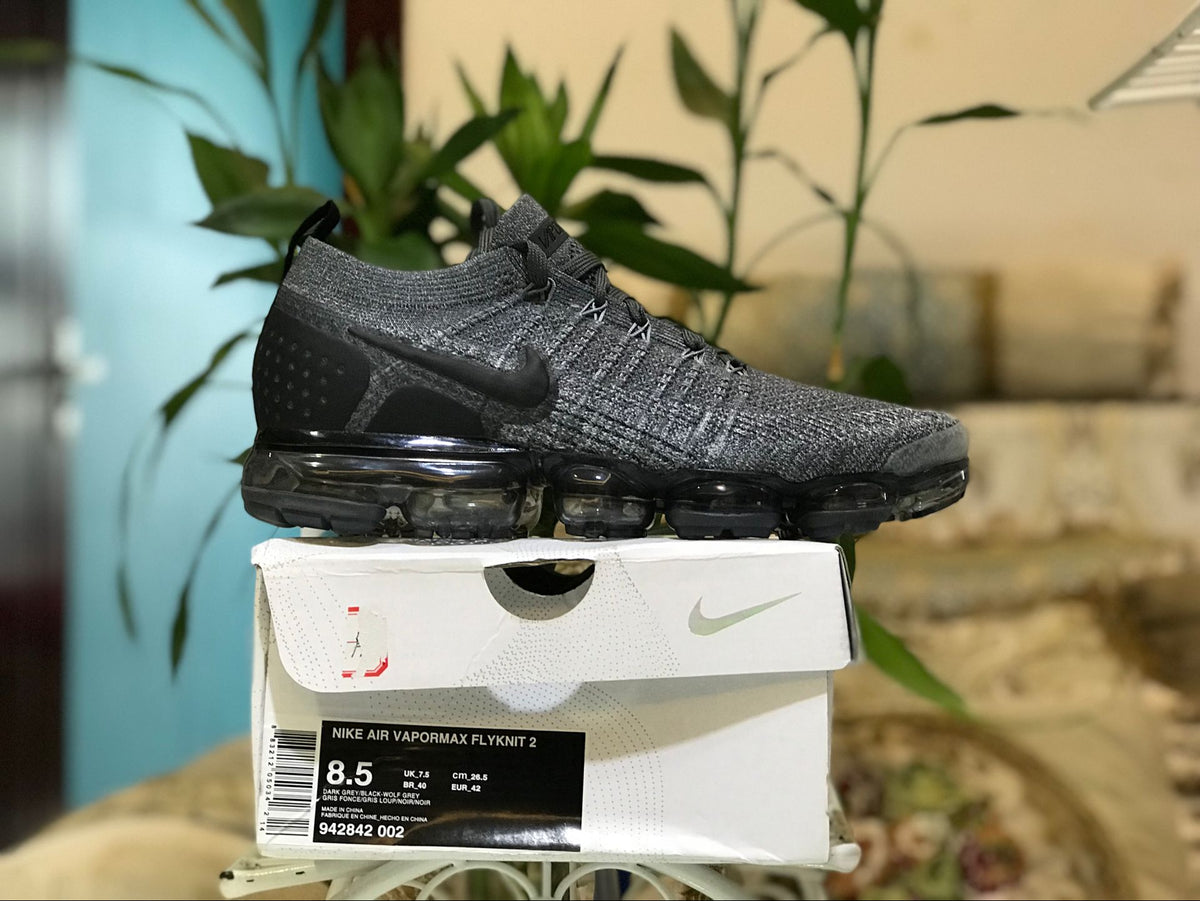Air VaporMax 2 Dark Grey Shoes Sneakers - nk0000471 image 11