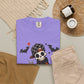 Boy Skeleton Halloween Unisex Garment-Dyed T-shirt image 52