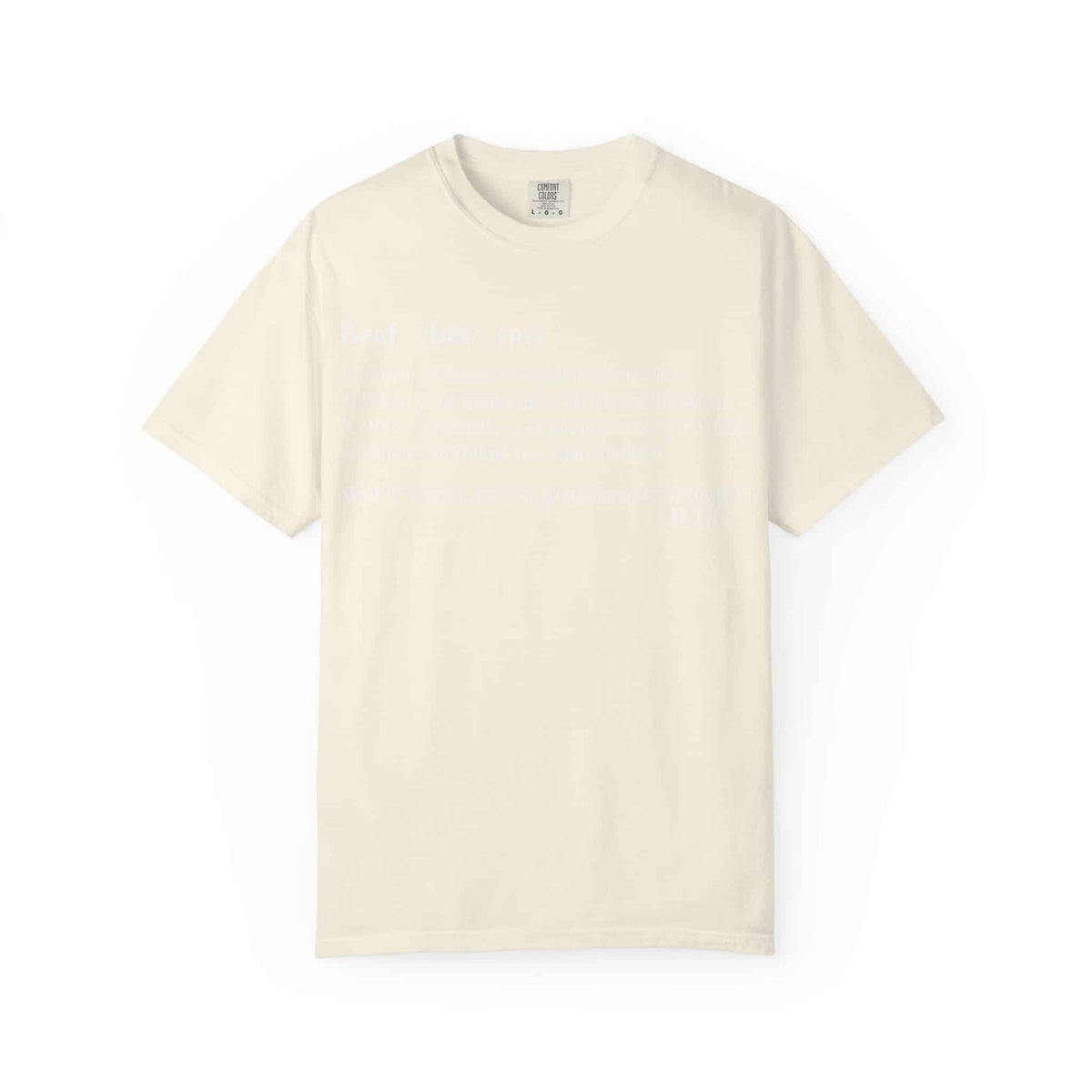 Beef Definition Unisex Garment-Dyed T-shirt image 8