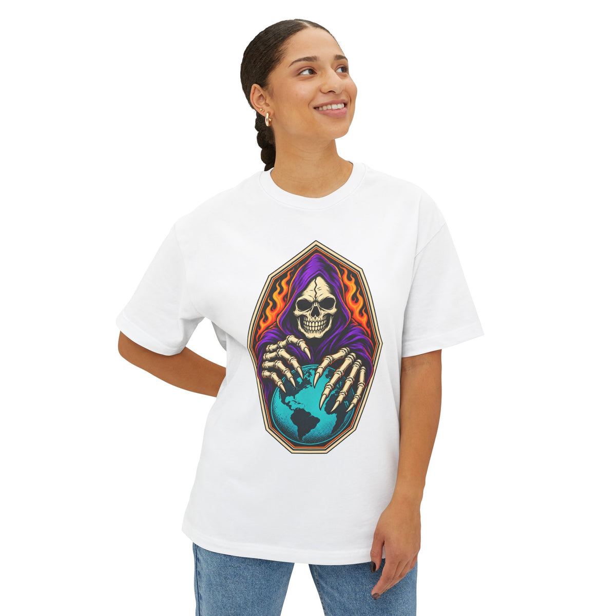 Soul Keeper Unisex Oversized Boxy Tee image 37