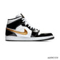 AJ 1 Mid SE Black/Gold Shoes Sneakers - nk0003430 image 0