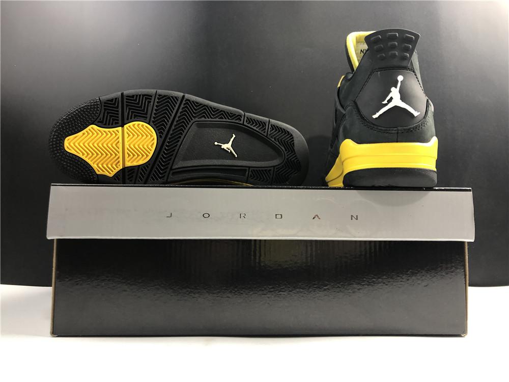 Air Jordan 4 Retro Thunder Shoes Sneakers - nk0001543 image 4