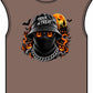 Spooky Streetwear Masked Unisex Garment-Dyed Muscle Tee image