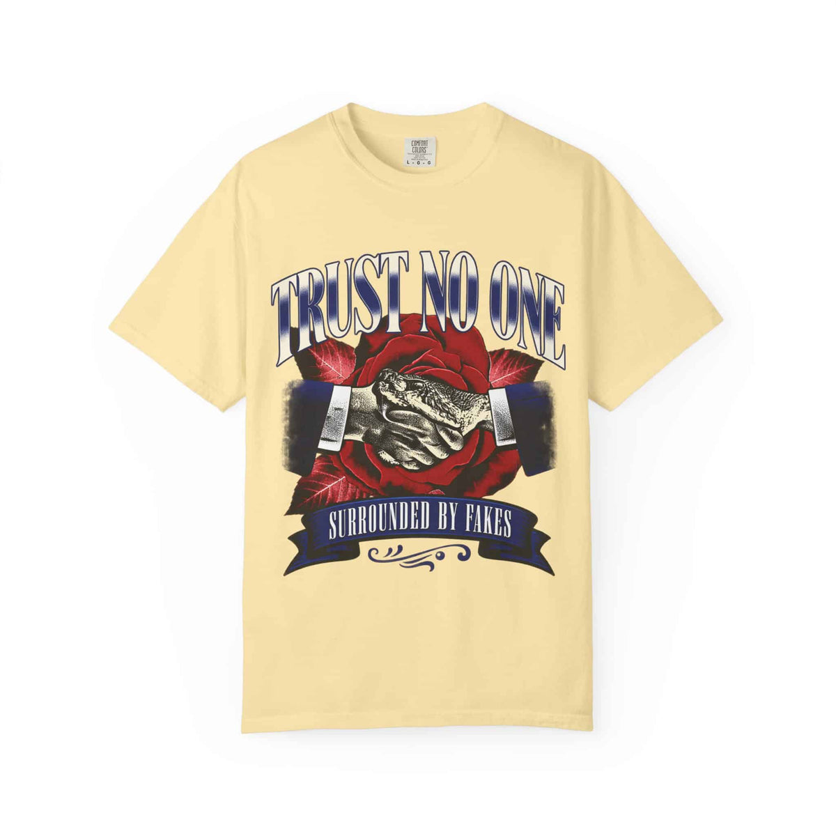 Graphic Print  Unisex Garment-Dyed T-shirt - POD0037 image