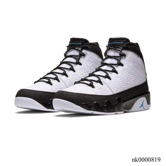 AJ 9 Black University Blue Shoes Sneakers - nk0000819 image 2