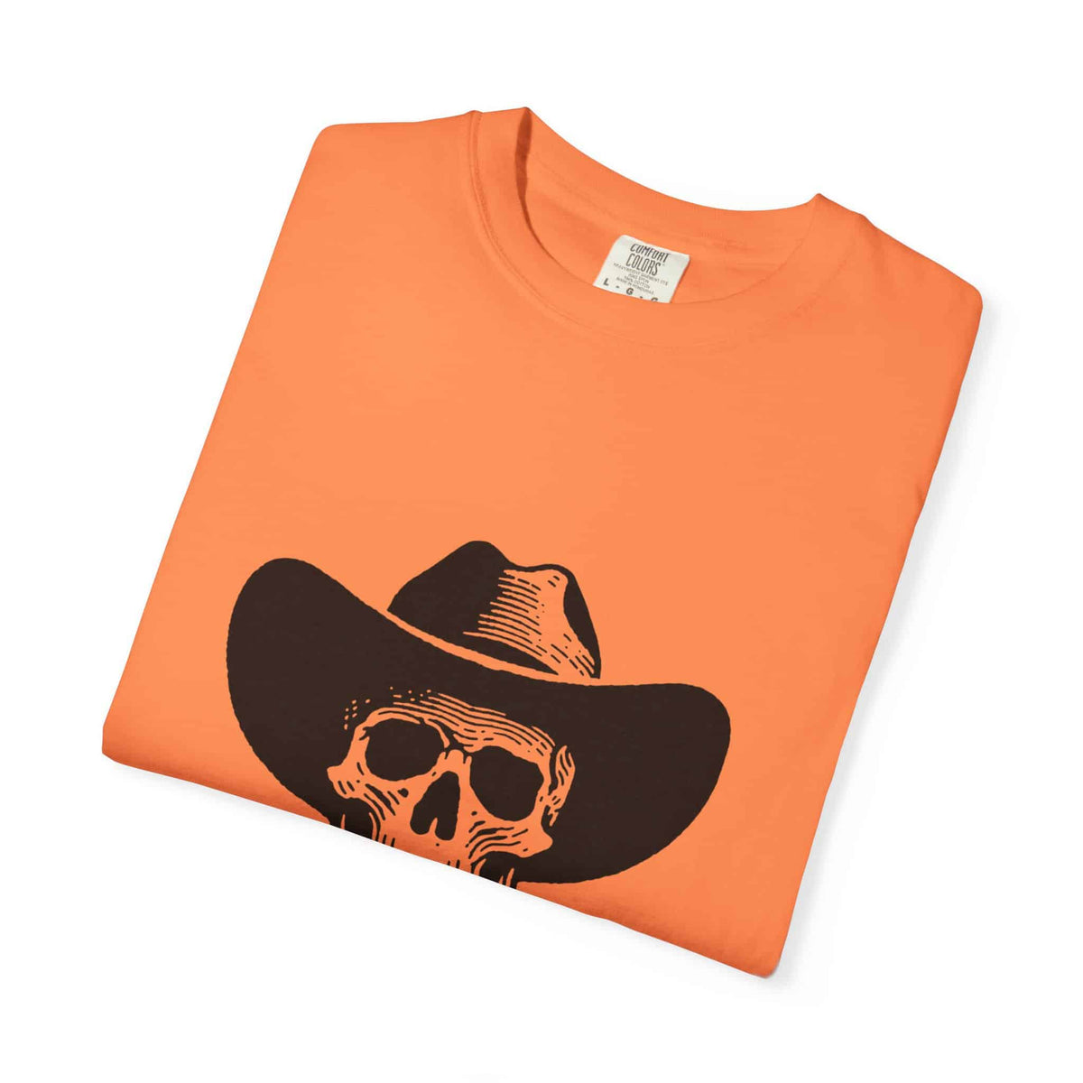 Outlaw Skull Unisex Garment-Dyed T-shirt image 9