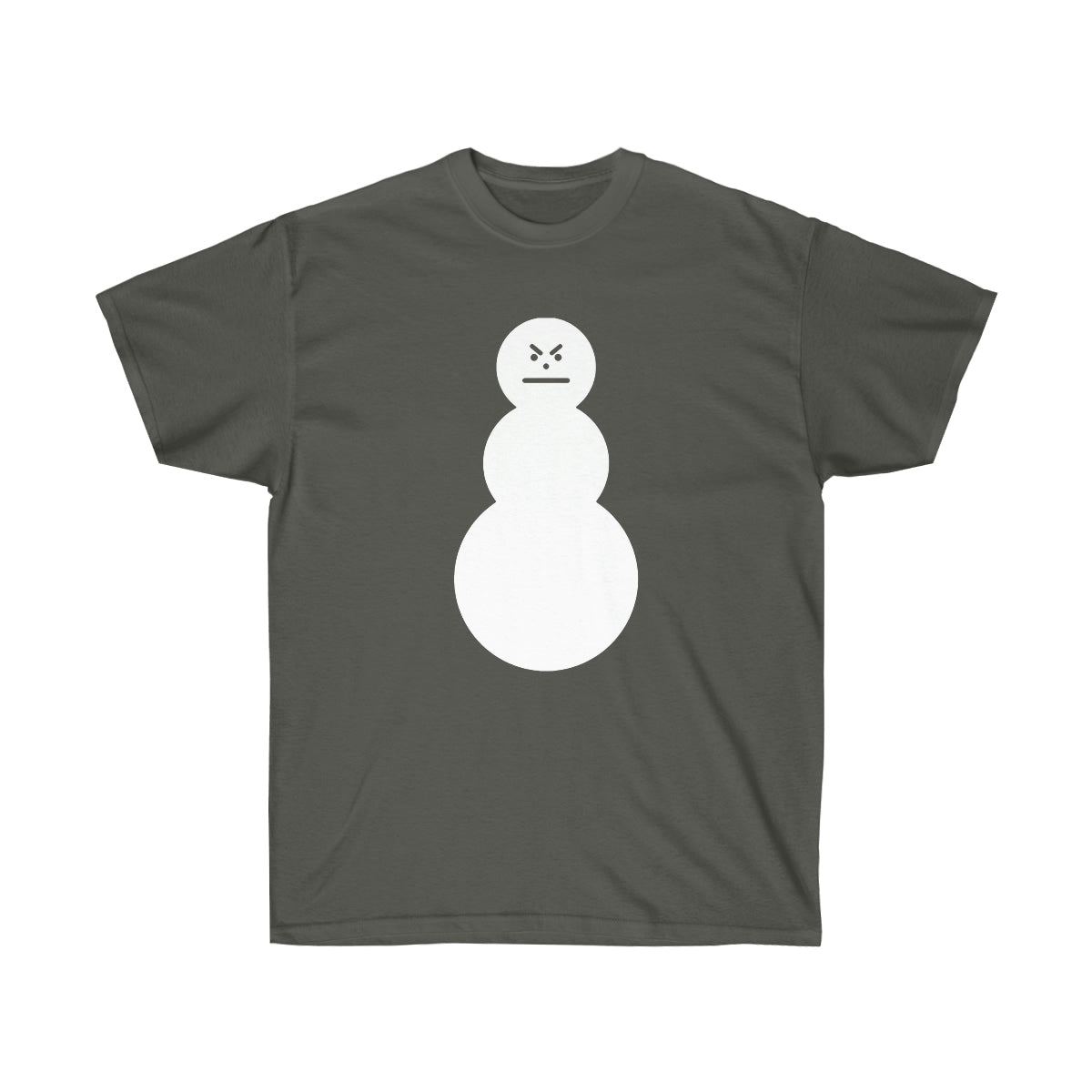 Jeezy Snowman Men T-Shirt - Charcoal, 3XL image