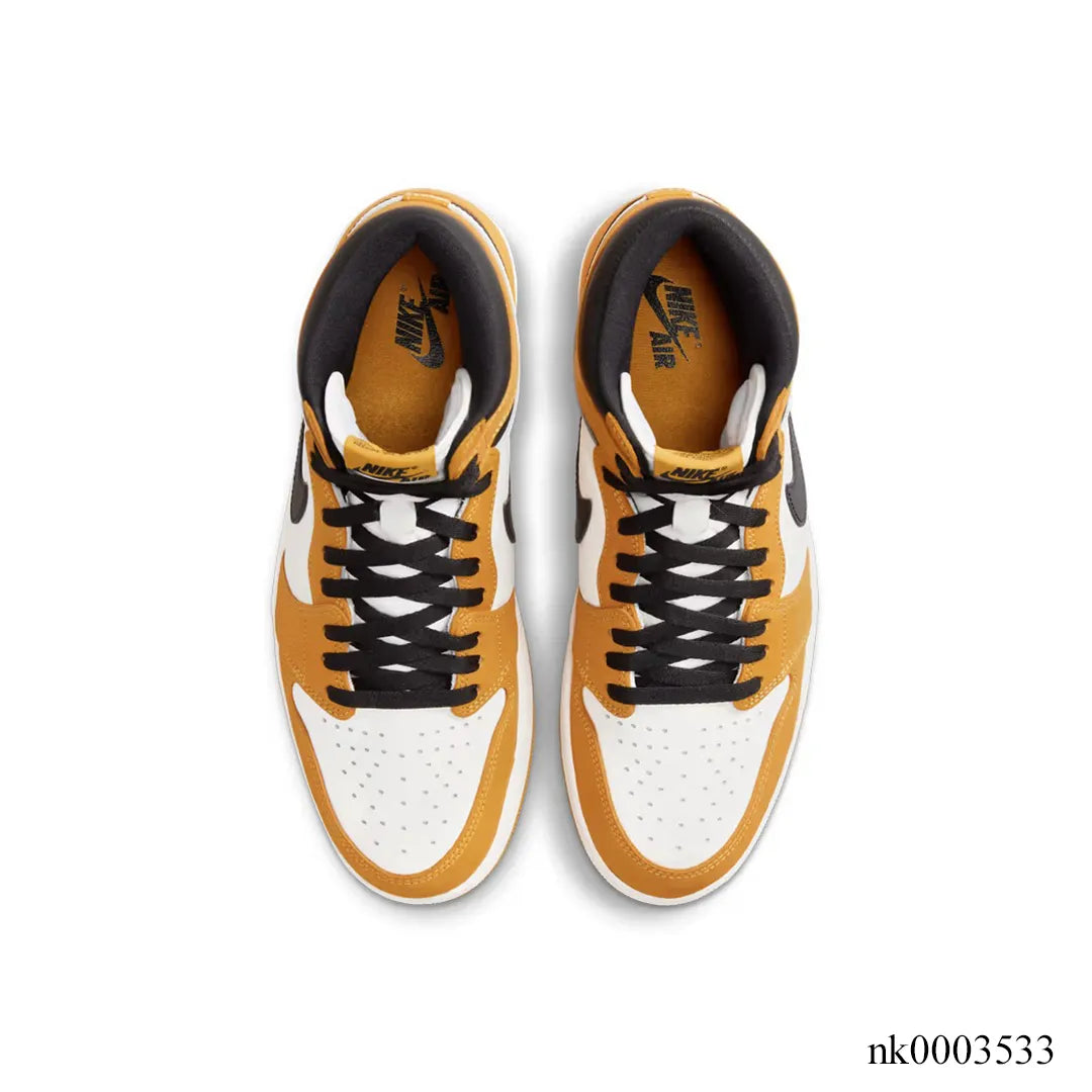 AJ 1 High OG Yellow Ochre Shoes Sneakers - nk0003533 image 3