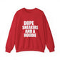 Graphic Print Crewneck Sweatshirt - POD0036 image 8