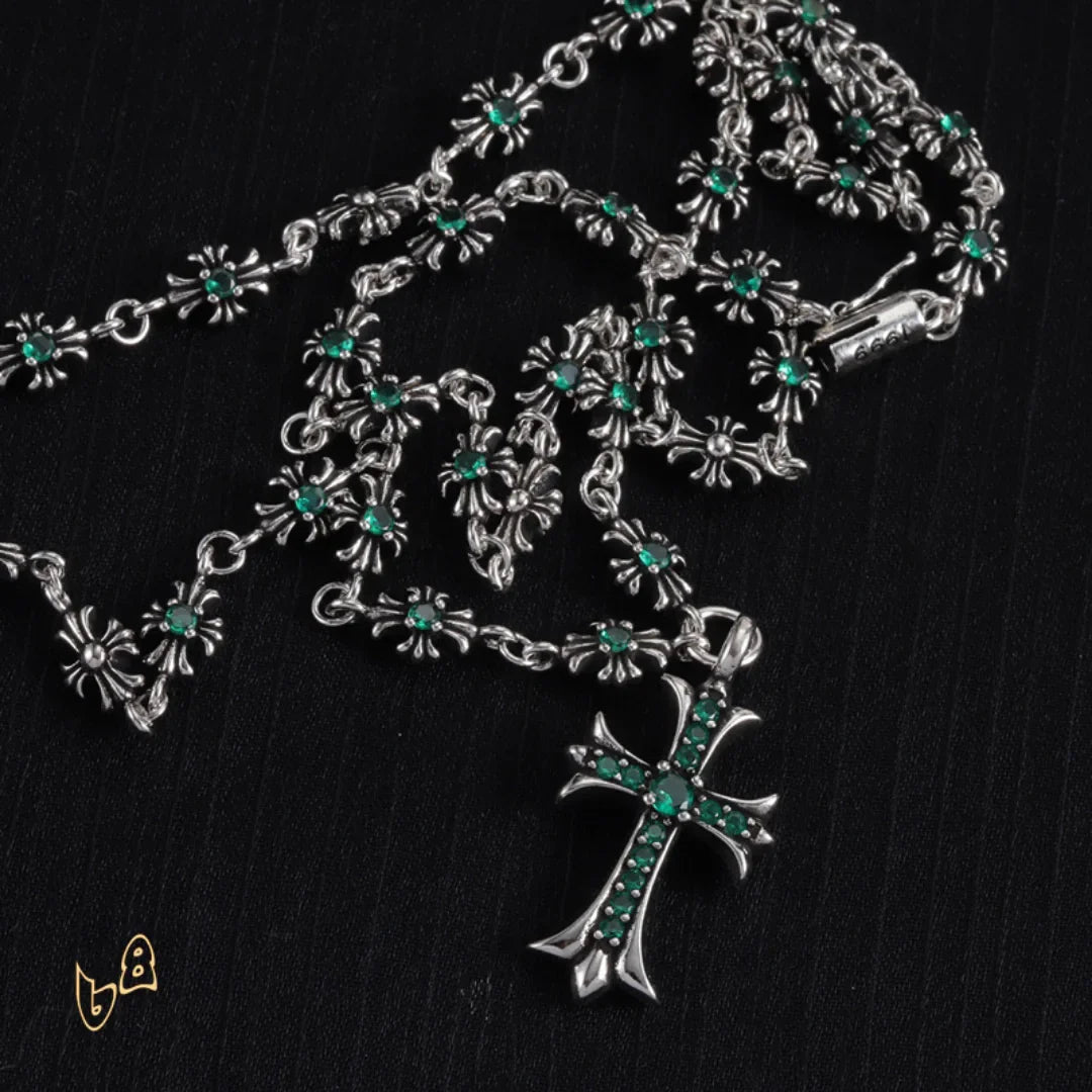CH Cross Pendant Necklace - CH0038 image 4