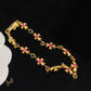 CH Cross Pink Charm Bracelet - CH0059 - gold image