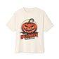 Make Halloween Great Again Unisex Oversized Boxy Tee - Natural, M image