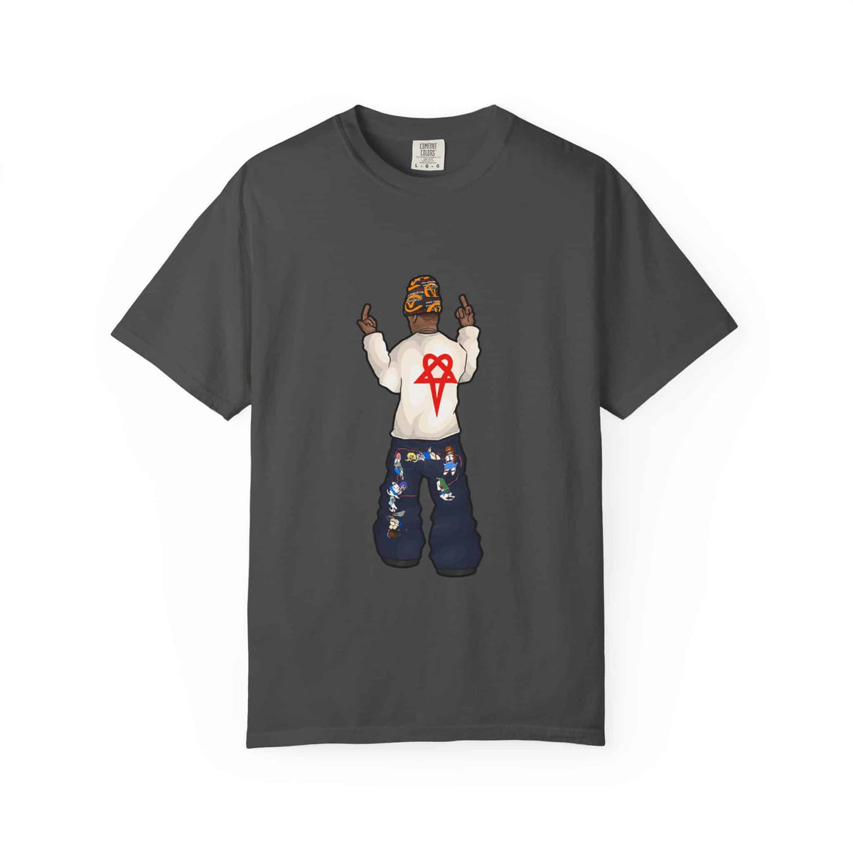 Rebel Attitude Unisex Garment-Dyed T-shirt image 84