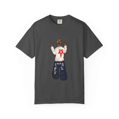 Rebel Attitude Unisex Garment-Dyed T-shirt image 84
