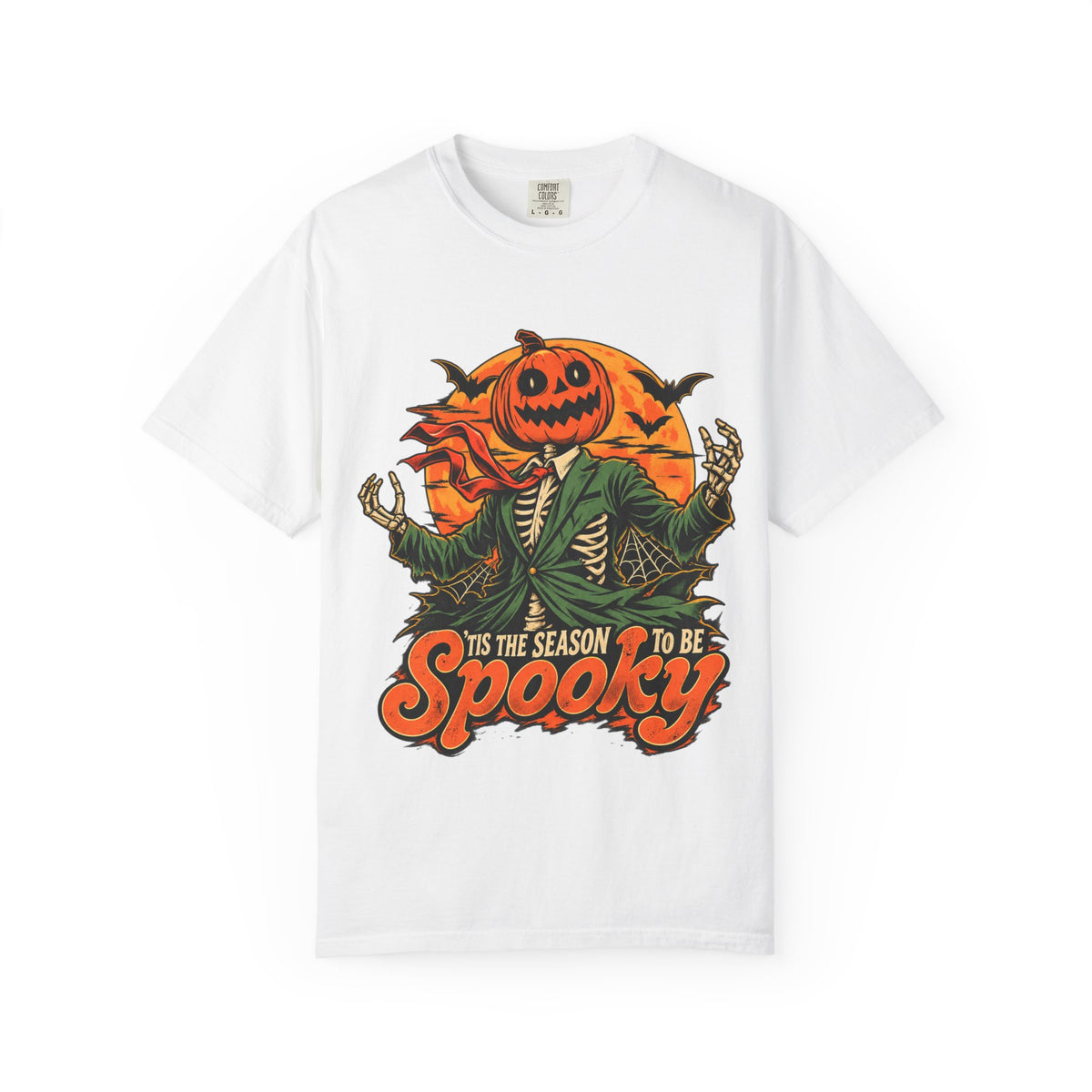 Spooky Season Unisex Garment-Dyed T-shirt image