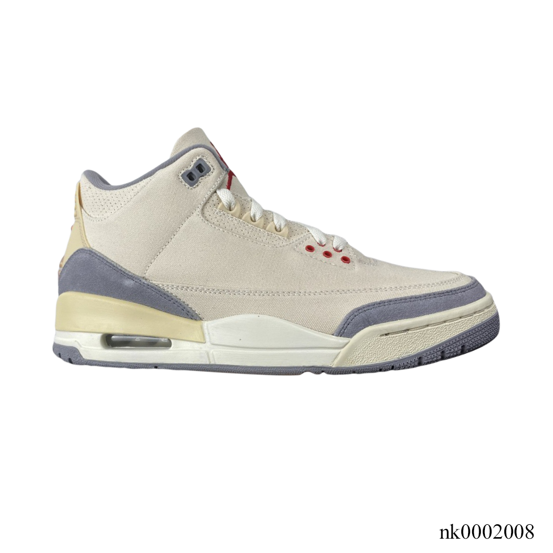 AJ 3 Muslin Shoes Sneakers - nk0002008 image 1