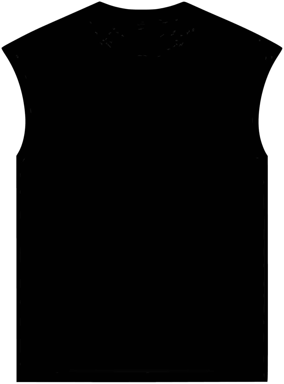 Graphic Print Unisex Garment-Dyed Muscle Tee - POD0032 image 1