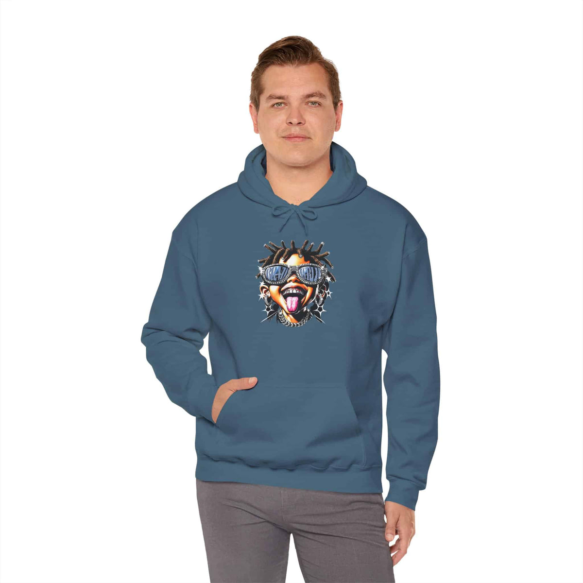 Diamond Drip Hooded Sweatshirt image 56