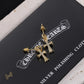 CH Cross Earrings - CH0150 - gold image