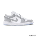AJ 1 Low White Wolf Grey Shoes Sneakers - nk0002757 image 0