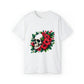 Flower Skull T-Shirt - White, XL image
