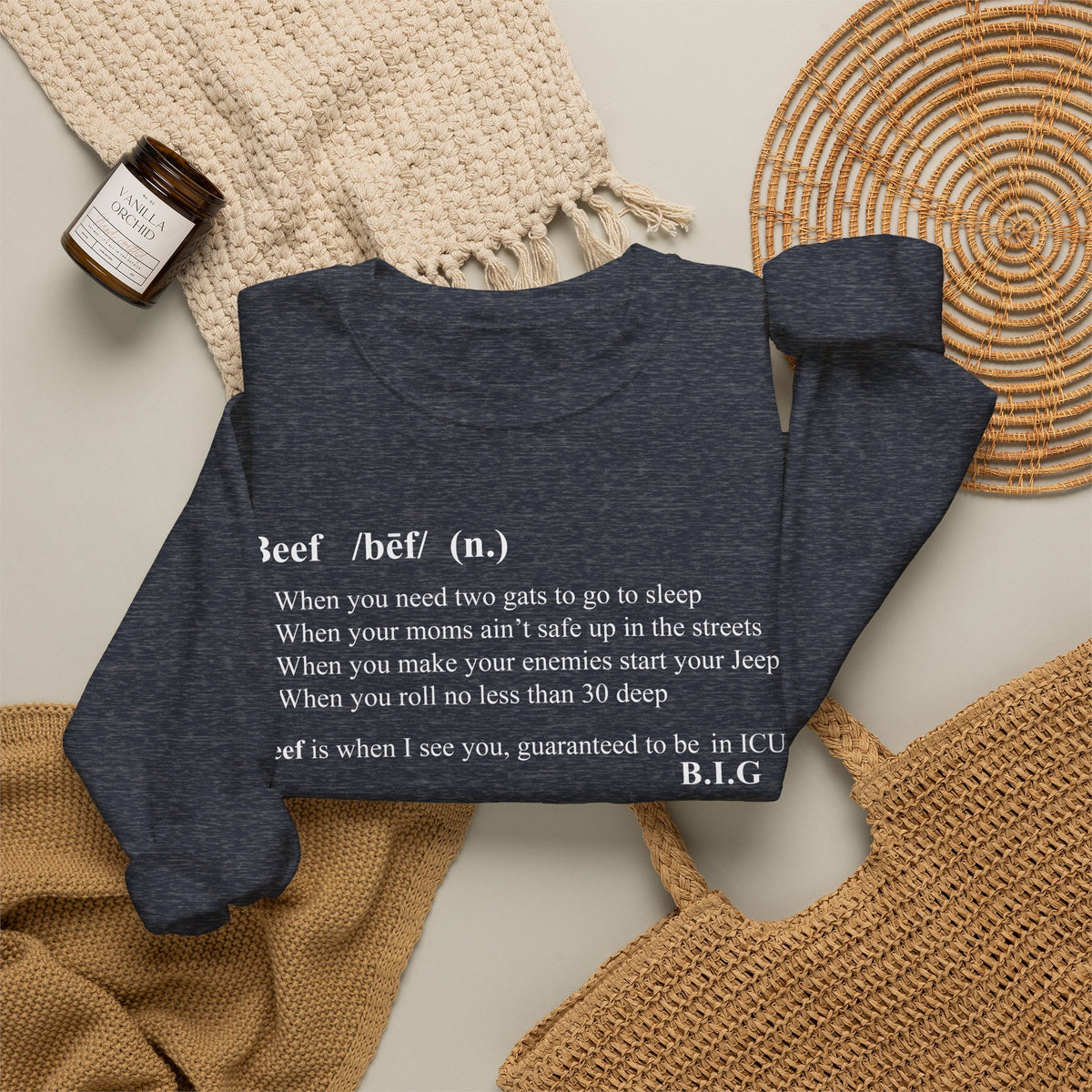 Beef Definition Crewneck Sweatshirt image 27