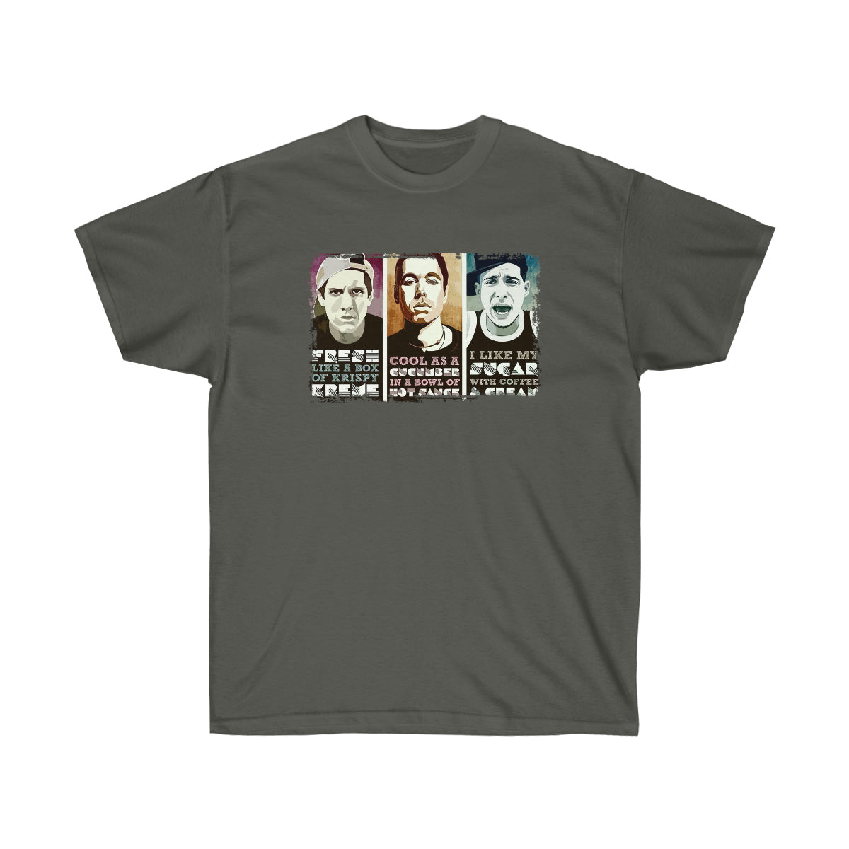 I Like My Sugar With Coffee Men T-Shirt - Charcoal, XL image