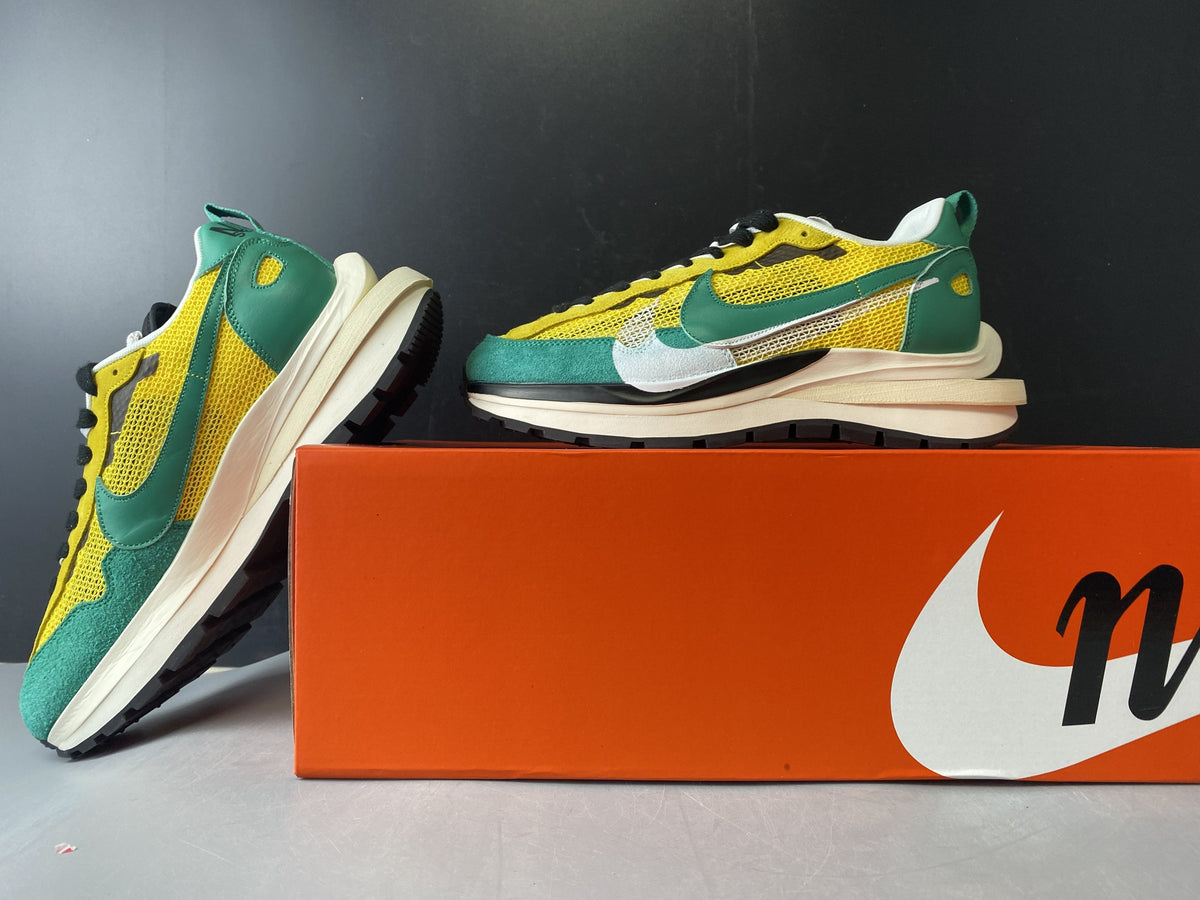 Sacai x Pegasua Vaporfly Yellow Green Shoes Sneakers - nk0000741 image 13