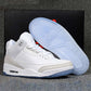 AJ 3 Pure White Shoes Sneakers - nk0001642 image 13
