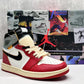 Union LA x AJ 1 High OG Chicago Shoes Sneakers - nk0004196 image 7
