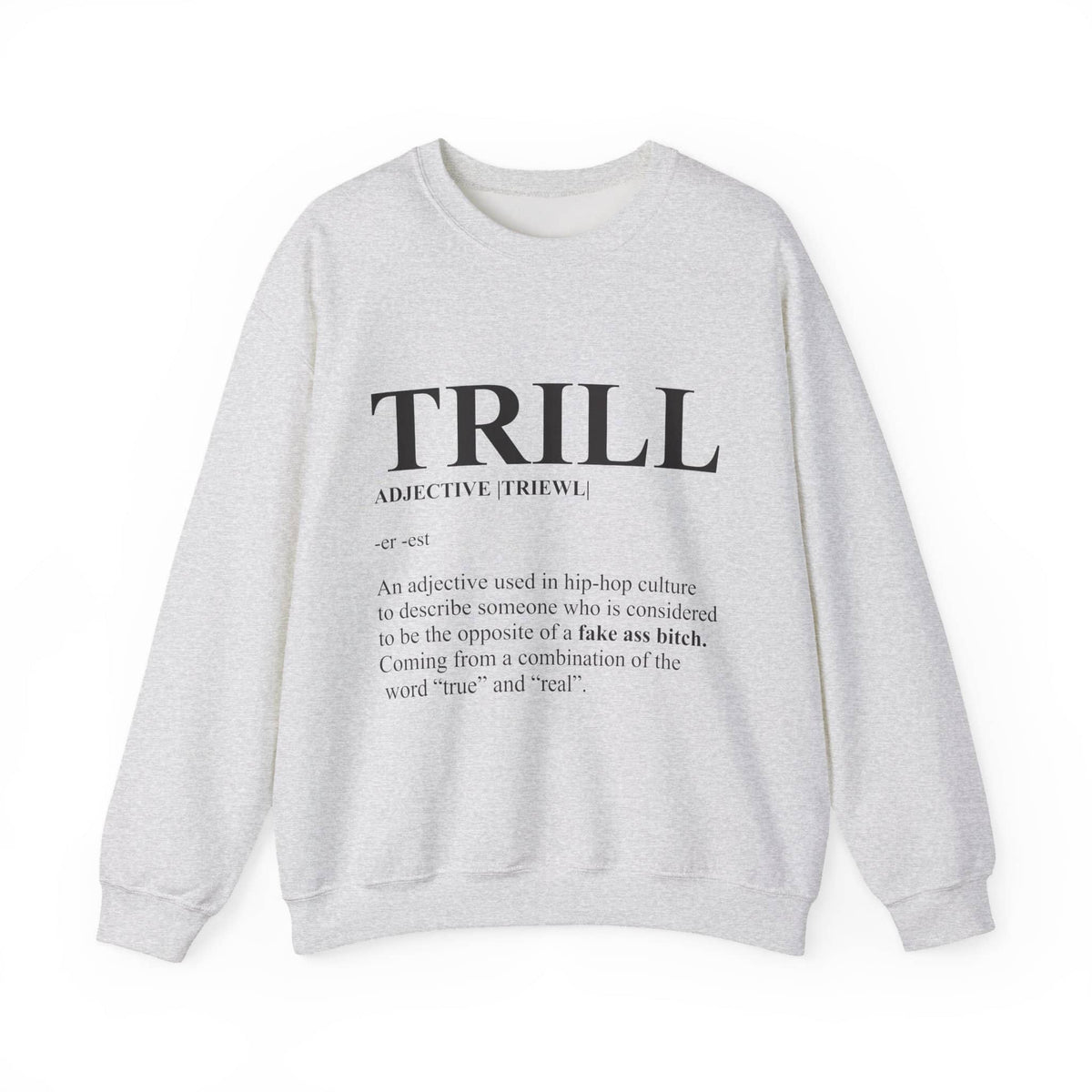 Trill Definition Crewneck Sweatshirt image 4