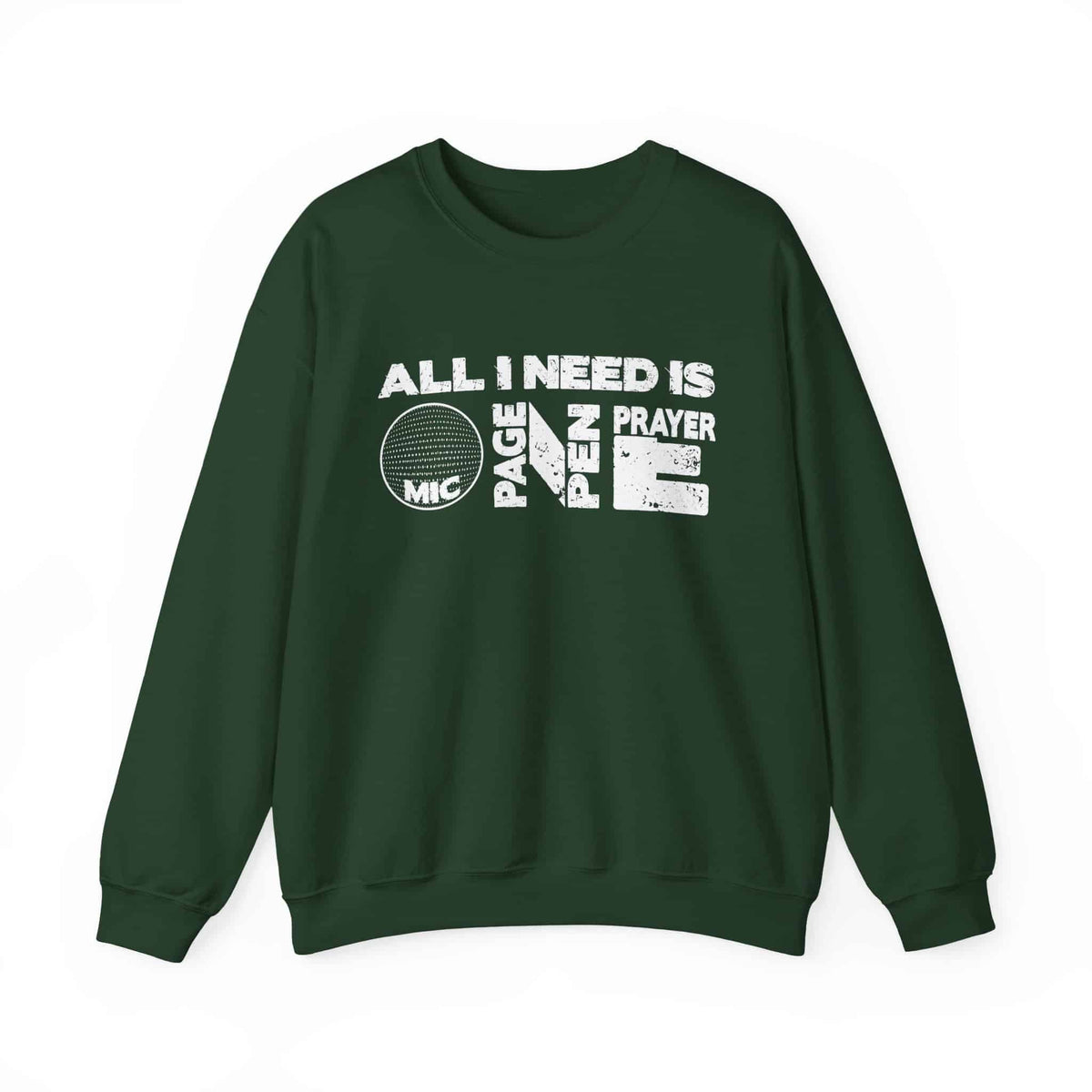ALL_I_NEED_IS Crewneck Sweatshirt image 20