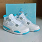 AJ 4 Blue Chill Shoes Sneakers - nk0004708 image 4