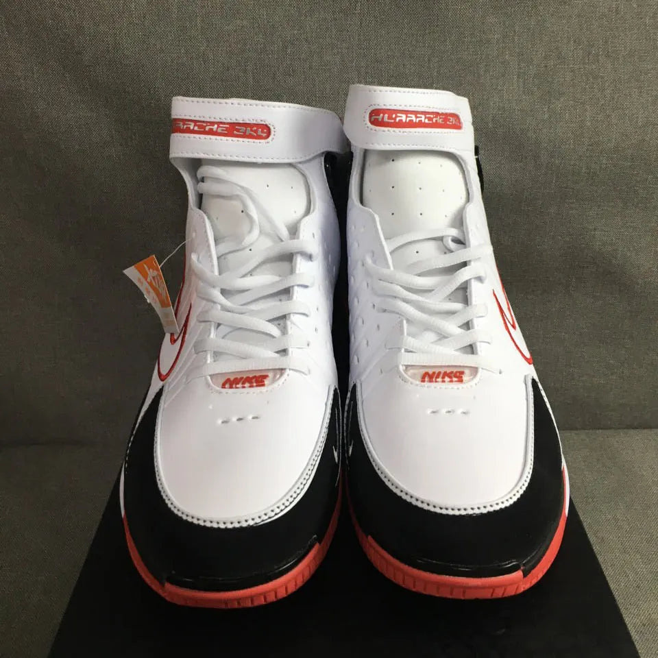[Premium] Air Zoom Huarache 2K4 White/Varsity Red Shoes Sneakers – nk0004796 image 6