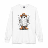 Howdy Ghost Long Sleeve T-Shirt image 0