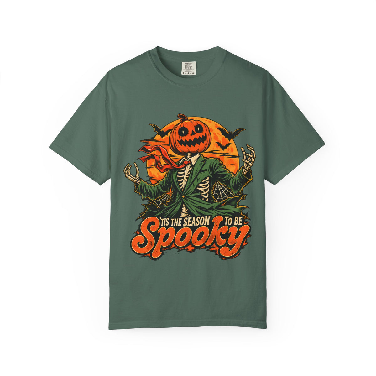 Spooky Season Unisex Garment-Dyed T-shirt image