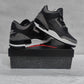 Levi’s x AJ 3 Black Denim Shoes Sneakers – nk0005001 image 11