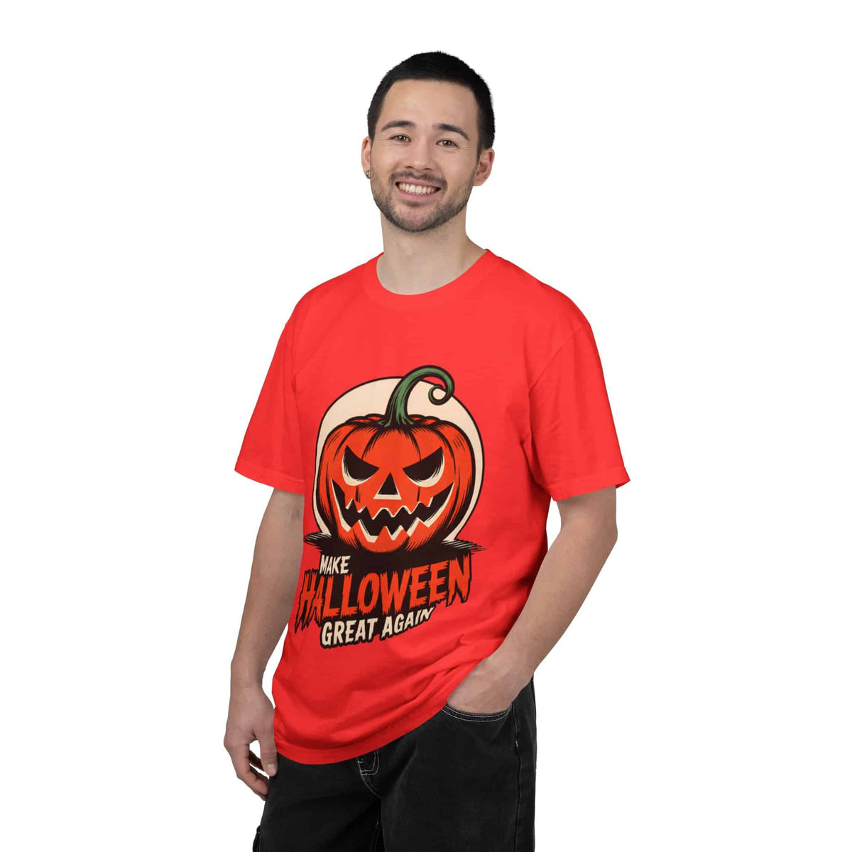 Make Halloween Great Again Unisex Garment-Dyed T-shirt image 100