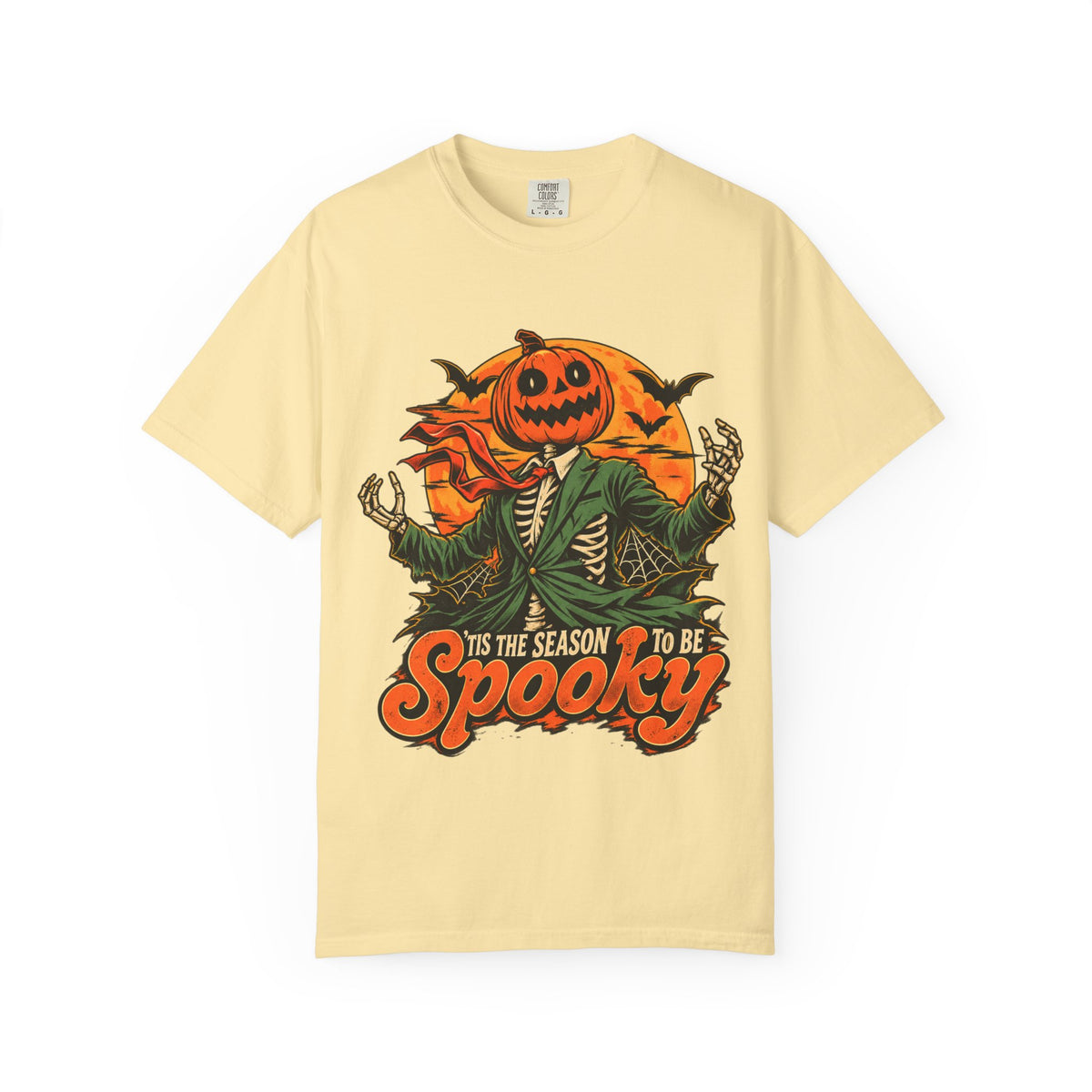 Spooky Season Unisex Garment-Dyed T-shirt image