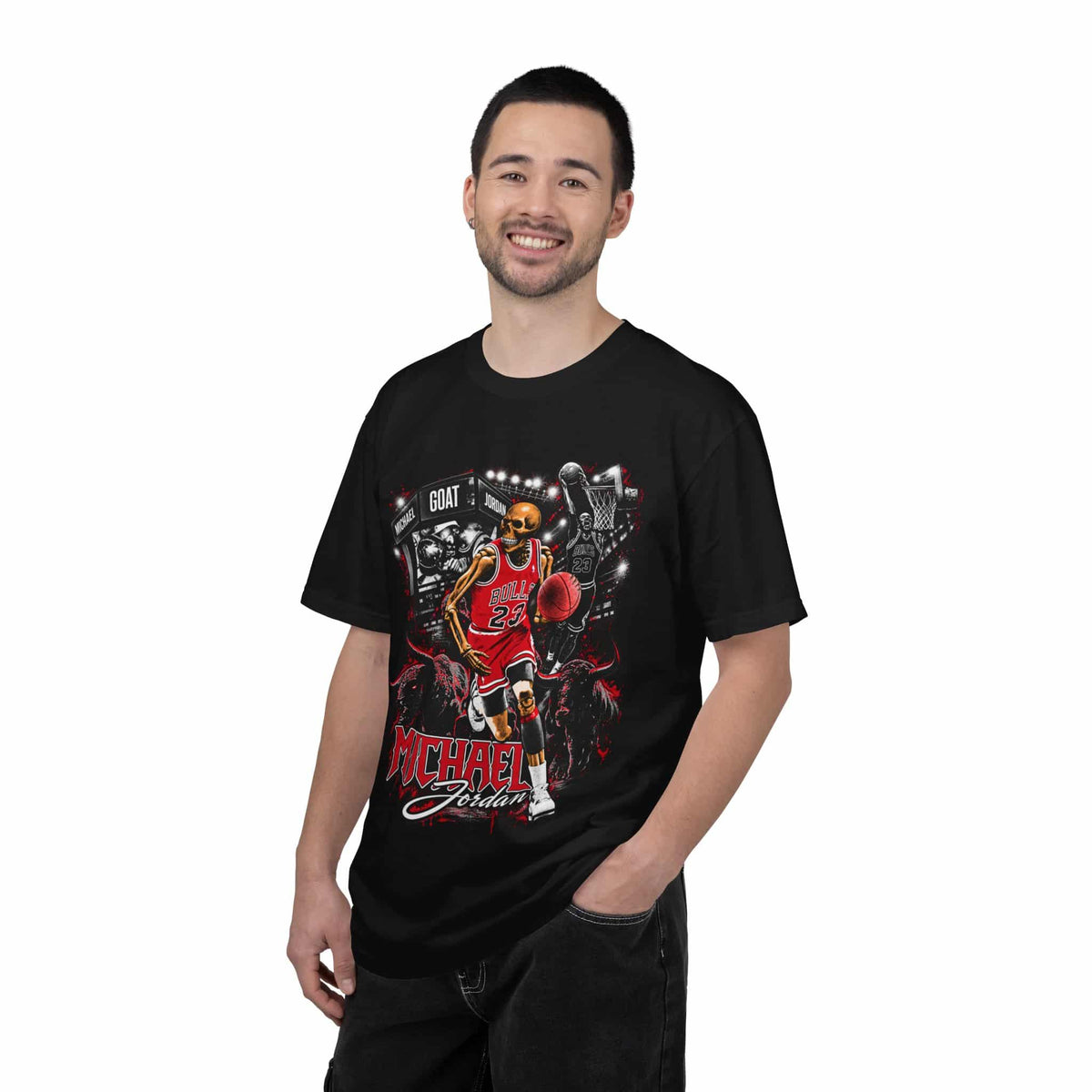 Chicago Legend 23 Unisex Garment-Dyed T-shirt image 4