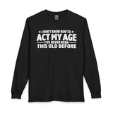 Graphic Print Long Sleeve T-Shirt - POD0034 image 0