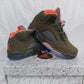AJ 5 Olive Shoes Sneakers - nk0003202 image 8