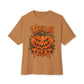 Trick or Treat Unisex Oversized Boxy Tee - Toast, L image